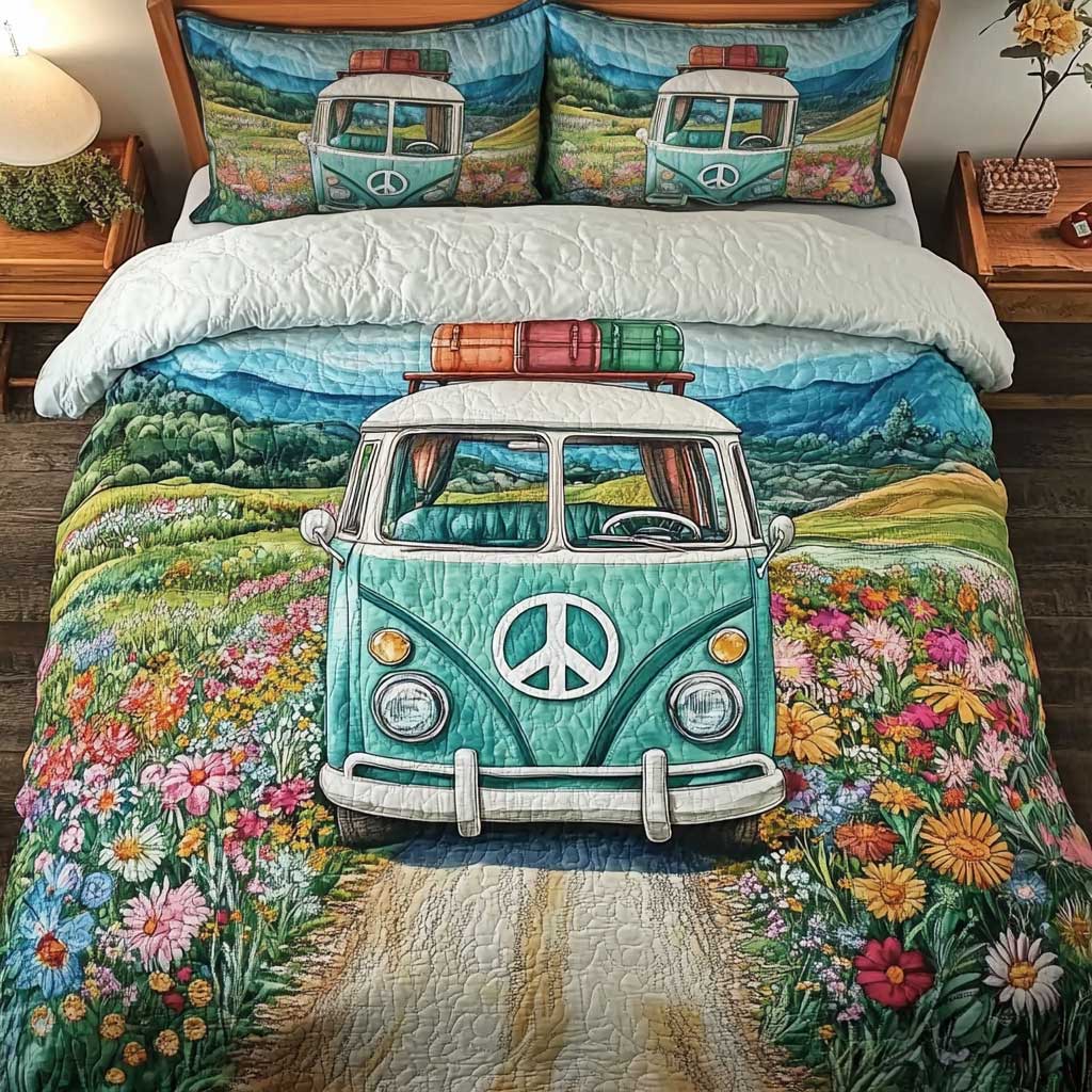 Blue Horizon Camper Van WN2802072CL Duvet Cover Set