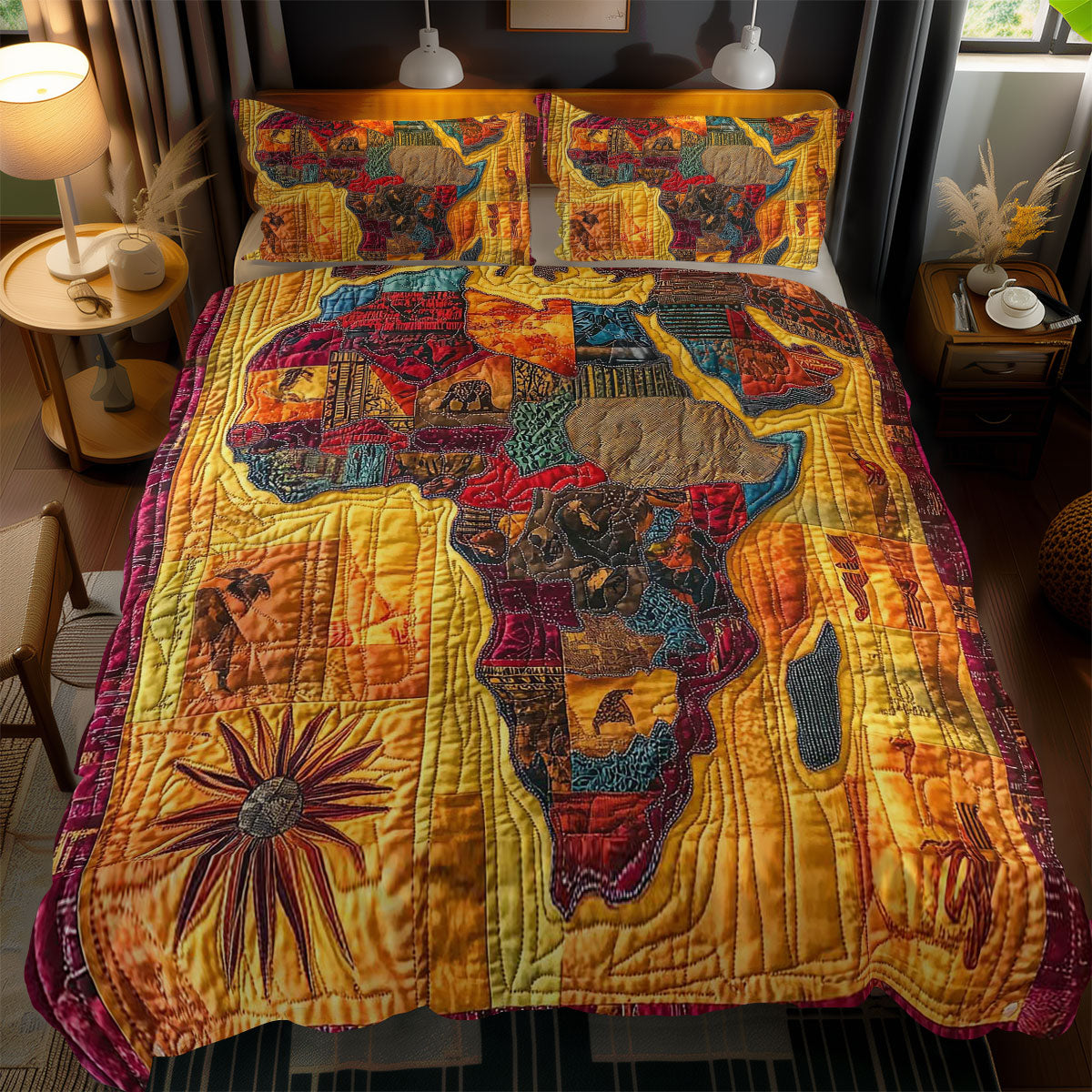 African Safari Adventure WN1103091CL Duvet Cover Set