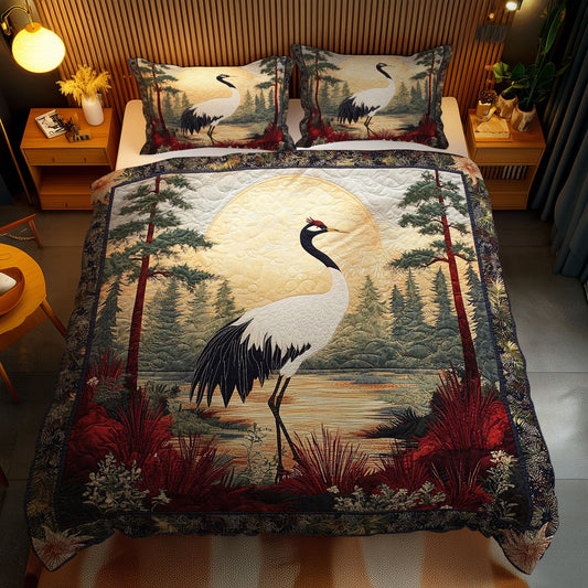 Golden Crane WN0502068CL Duvet Cover Set