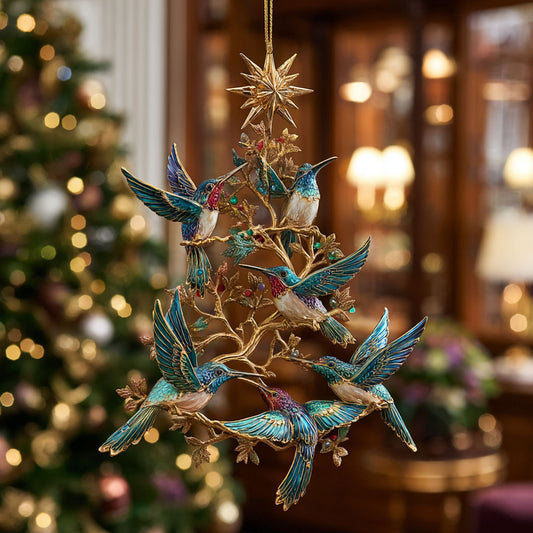Hummingbird Grace CW1012041CL Christmas Ornament
