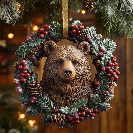 Holiday Bear CW2410014CL Christmas Ornament