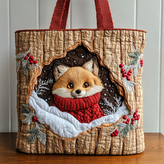 Warm Fox CP0112183CL Quilted Tote Bag