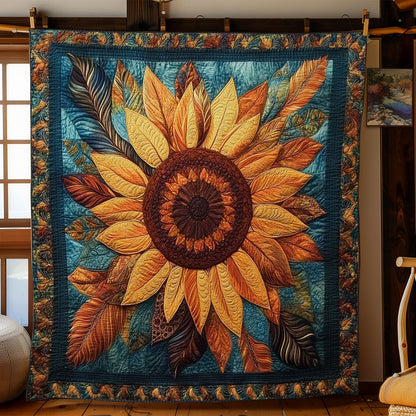 Boho Sunflower Dream WN1302048CL Quilt