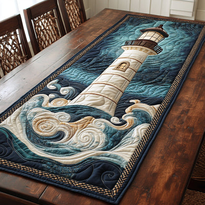 Tidal Beacon CP1601061CL Quilted Table Runner