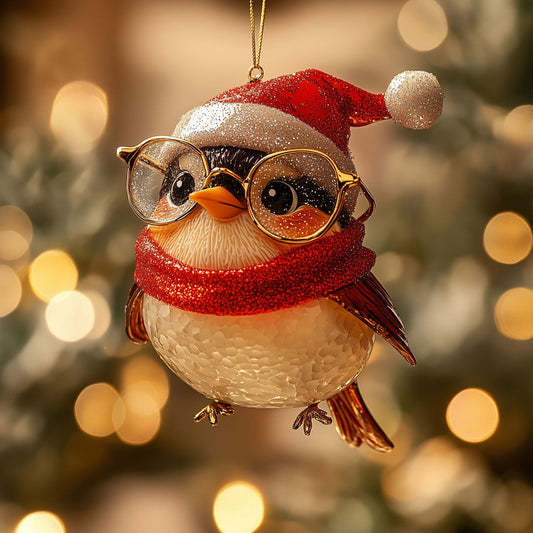 Professor Noel Robin LT2210023CL Christmas Ornament