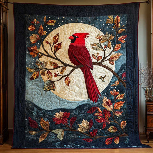 Full Moon Cardinal WP1902014CL Quilt