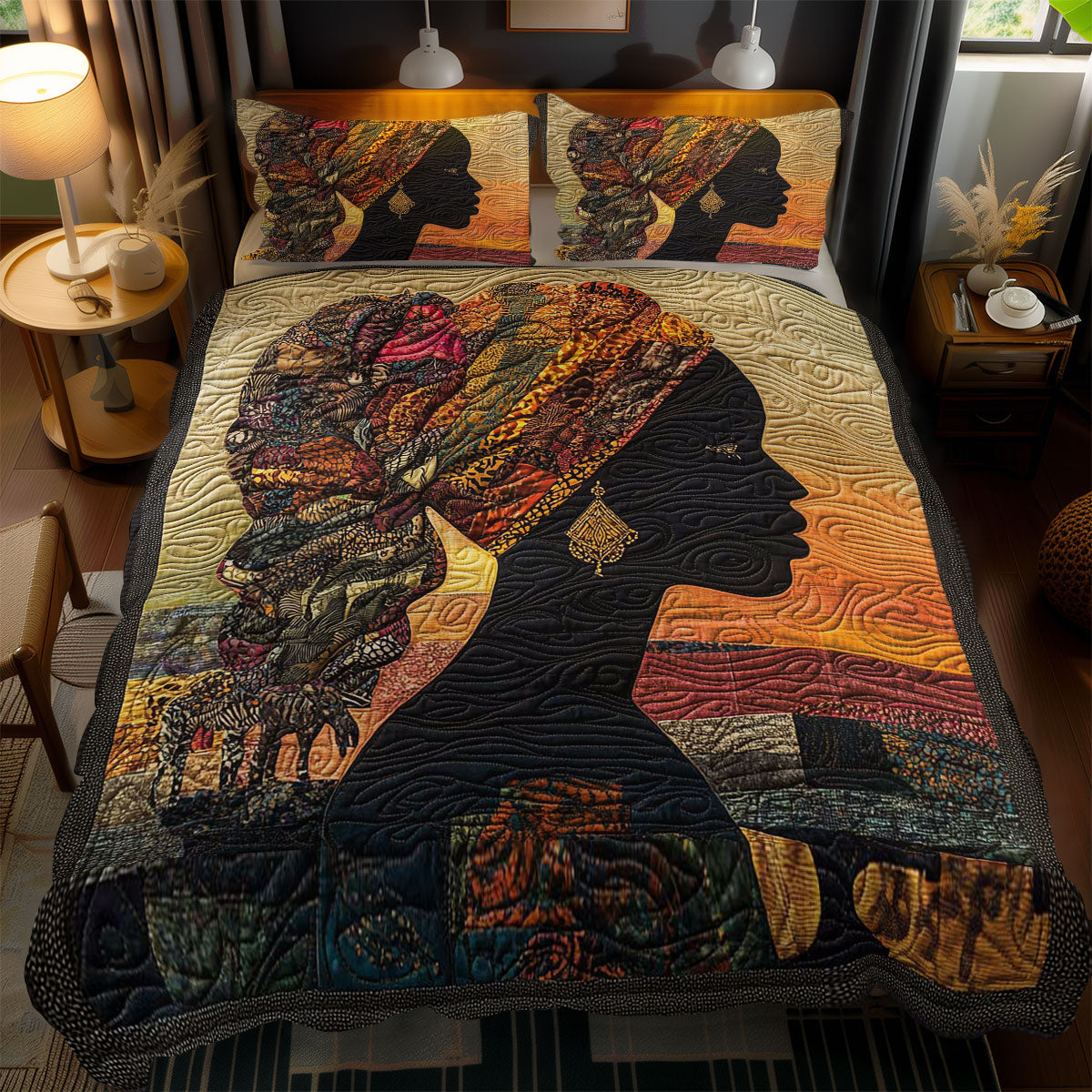 Timeless African WN0303101CL Duvet Cover Set