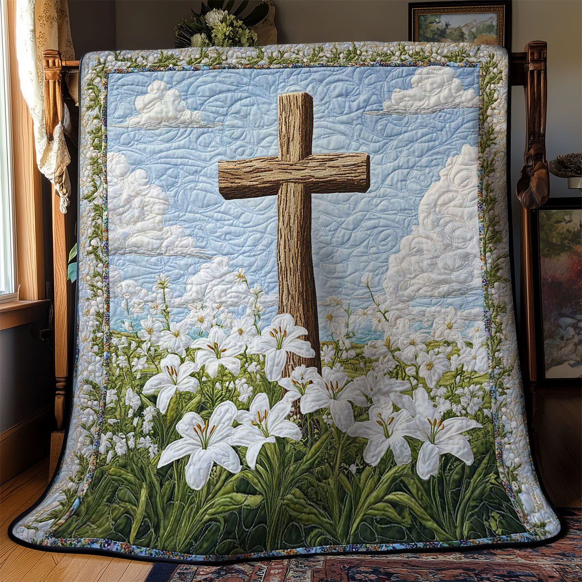 Christianity Cross Of Faith WN0603005CL Quilt