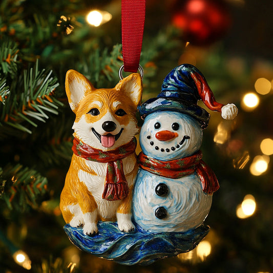 Winter Family Snowman WN0511117CL Christmas Ornament