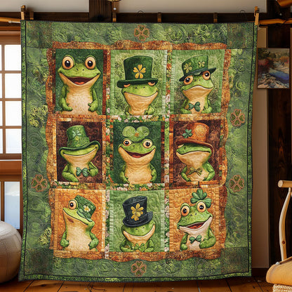 Cheerful Frog WN0402062CL Quilt