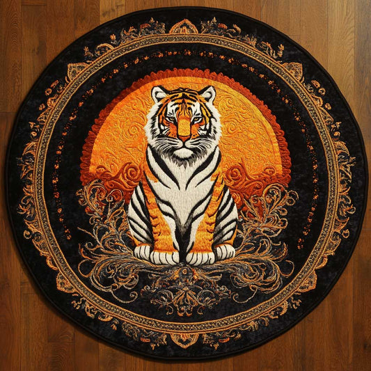 Tiger Radiance WN1605058CL Quilted Round Mat