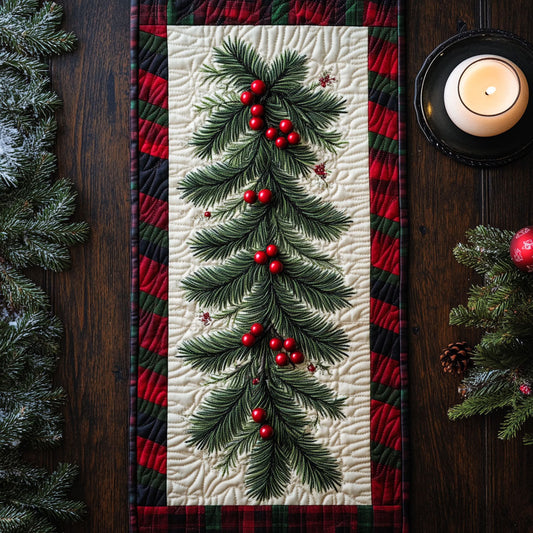 Christmas Time CP0606017CL Quilted Table Runner
