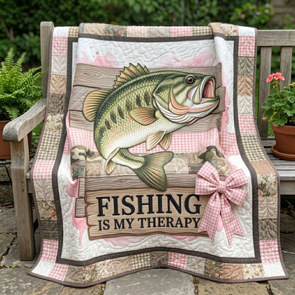 Bass Fishing Relaxation WN0505004CL Quilt