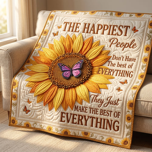 The Happiest People XR0605007CL Quilt