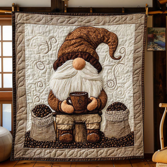 Coffee Gnome Delight WN0503059CL Quilt