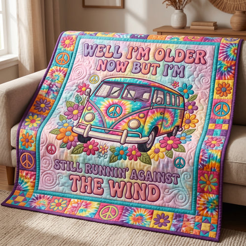 Still Running Against The Wind XR1304004CL Quilt