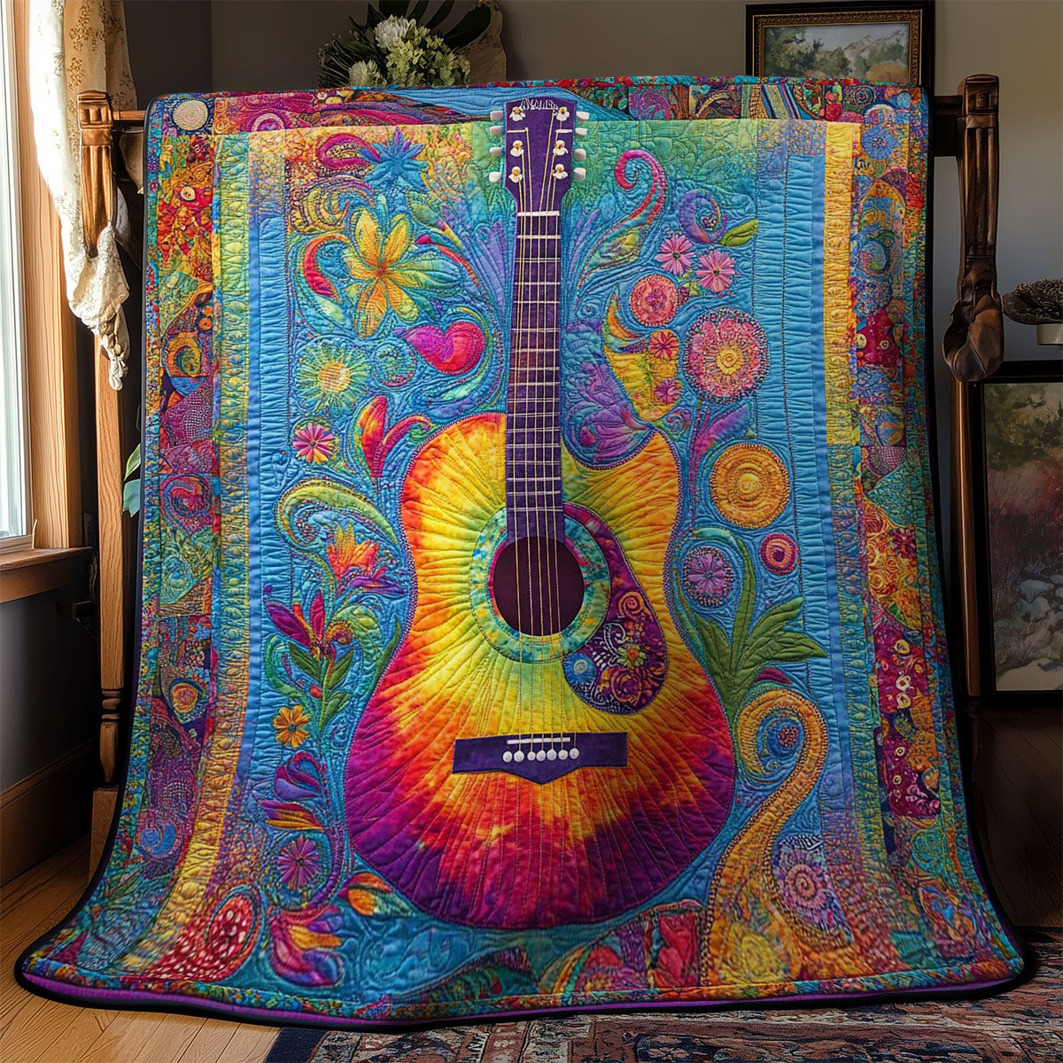 Hippie Vibes Guitar WN1001016CL Quilt