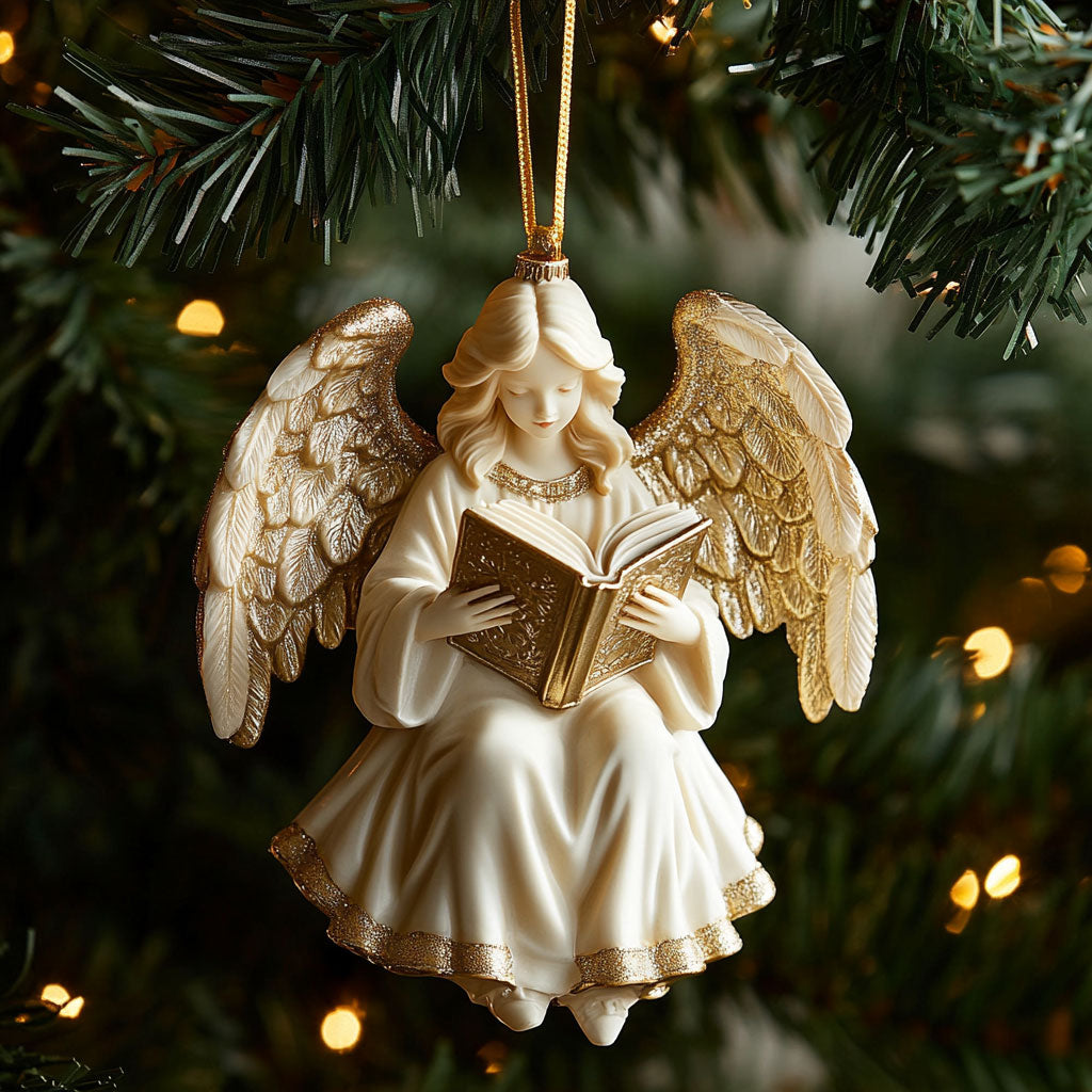 Angel In Crystal WN1610004CL Christmas Ornament