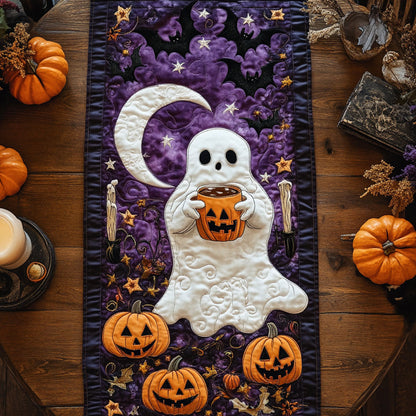 Phantom Ghost Embrace WN2507061CL Quilted Table Runner
