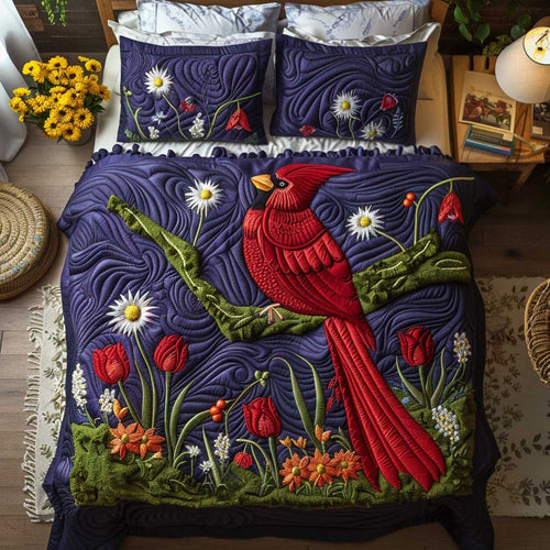 Forest Cardinal WP1902018CL Duvet Cover Set