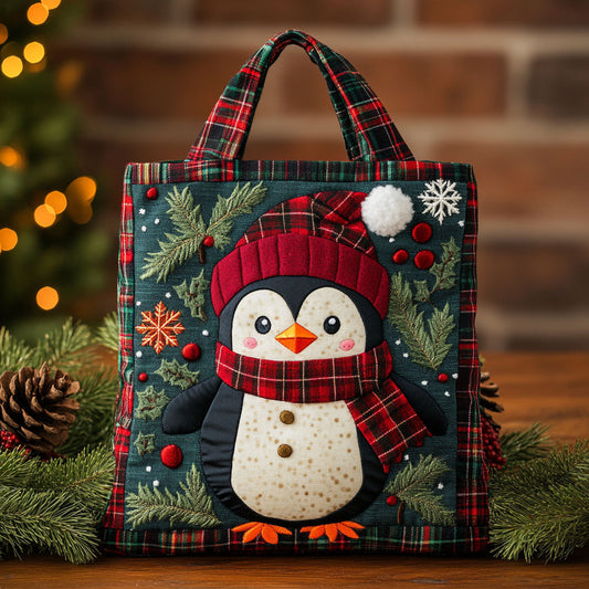 Sweet Penguin CW3110042CL Quilted Tote Bag
