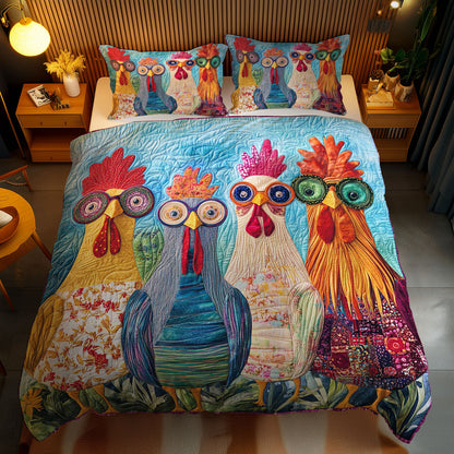 Silly Chicken WN0803116CL Duvet Cover Set