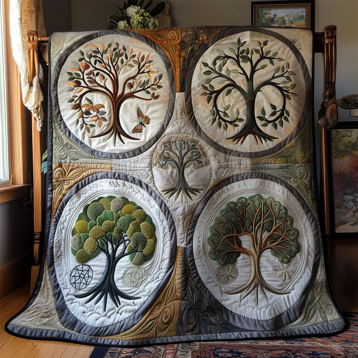 Mystical Tree Of Life WN0601028CL Quilt