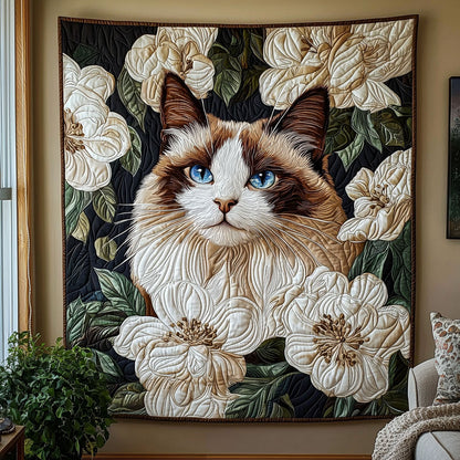 Blooming Cat QA1201021CL Quilt