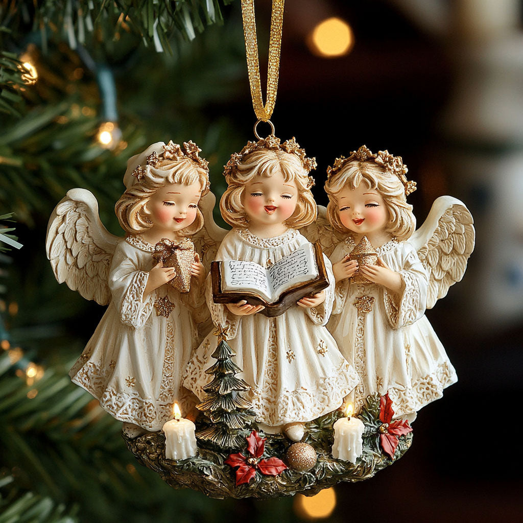Golden Angels CP2711076CL Christmas Ornament