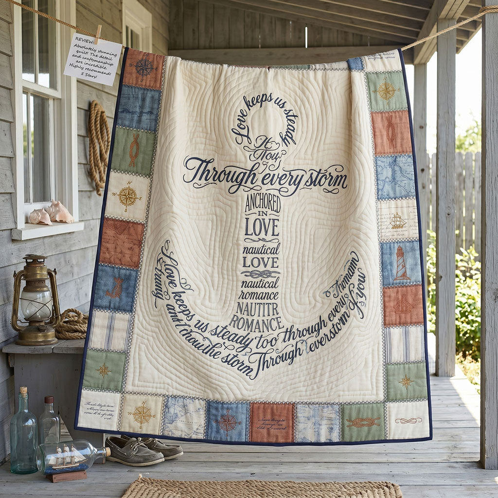 Love Weathers Every Storm WN2505011CL Quilt