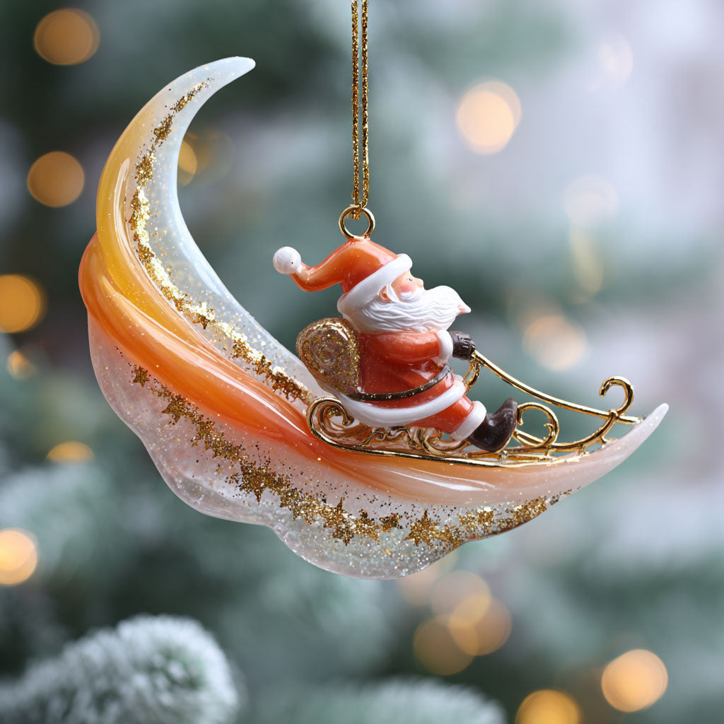Starlit Santa CP0512054CL Christmas Ornament