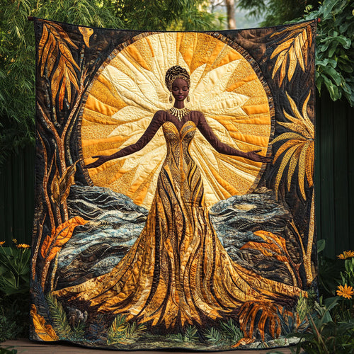 African Sun Goddes WP0603049CL Quilt