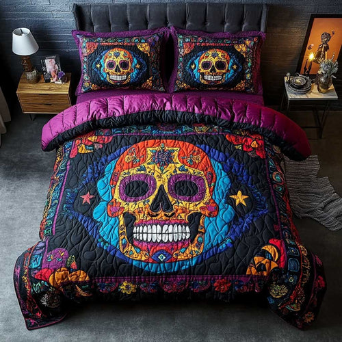 Abstract Skull WN0303024CL Duvet Cover Set