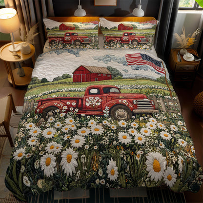 Red Truck Country Roads WN0703101CL Duvet Cover Set