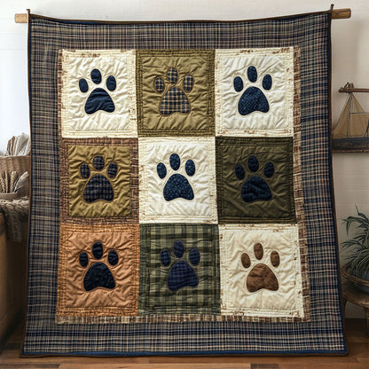 Dog Paw Loveprint WN1201018CL Quilt