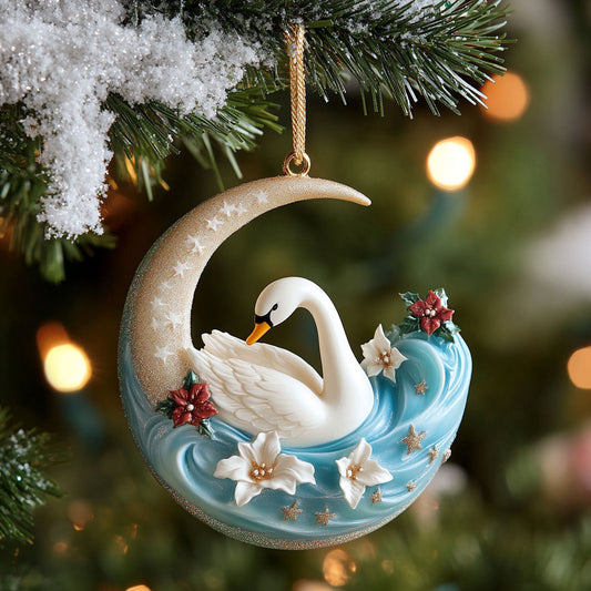 Lunar Swan CP0612110CL Christmas Ornament