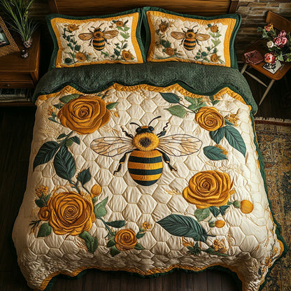 Honey Bee Haven WP0605016CL Duvet Cover Set