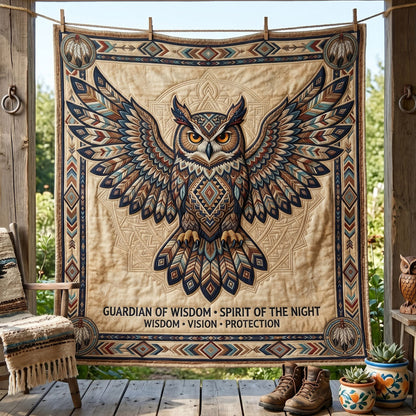 Guardian Owl Spirit WN0806004CL Quilt