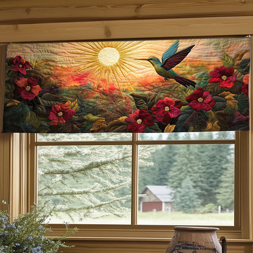 Hummingbird Horizon WJ1706018CL Quilted Valance