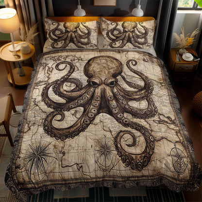 Legendary Octopus WN0702079CL Duvet Cover Set