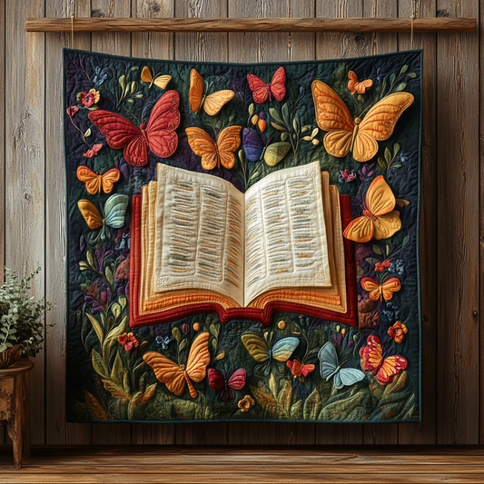 The Open Book Garden KL1401001CL Quilt