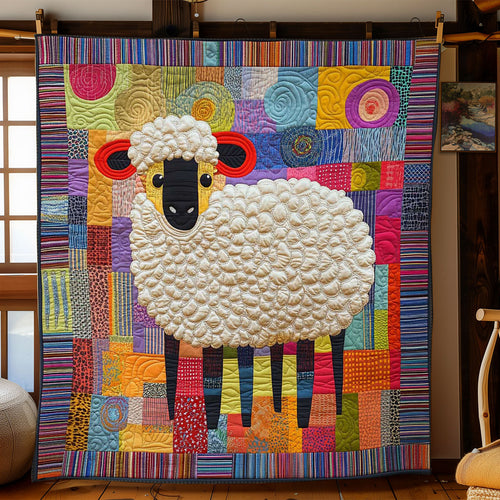 Whimsical Sheep WN1703051CL Quilt