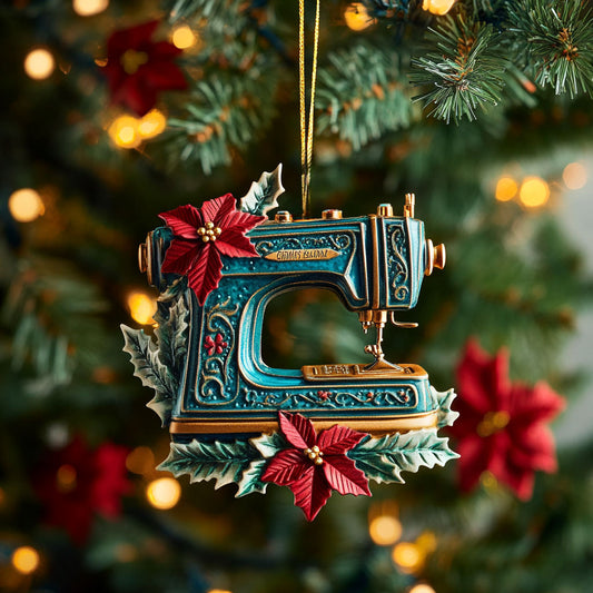 Blossom Sewing Machine WN2010005CL Christmas Ornament