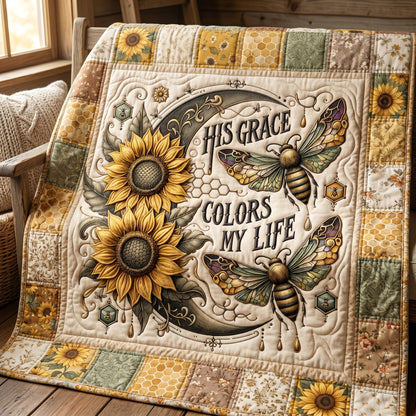 His Grace Colors My Life XR2904011CL Quilt