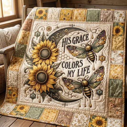 His Grace Colors My Life XR2904011CL Quilt