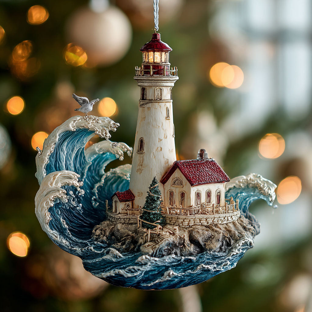 Coastal Tower CP0512028CL Christmas Ornament