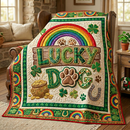 Lucky Dog St. Patrick’s WN0705016CL Quilt