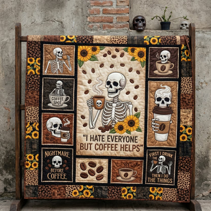 Coffee Spot XR1504012CL Quilt
