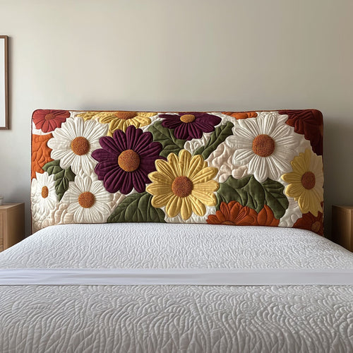 Daisy Garden QA0601012CL Quilted Headboard Slipcover