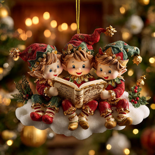 Christmas Elf CW0212014CL Christmas Ornament